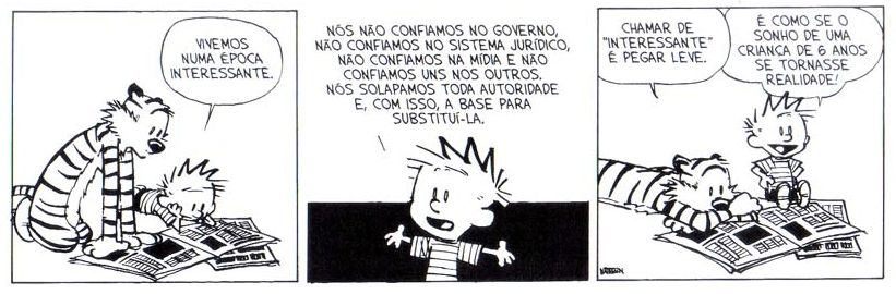 Calvin e Haroldo.